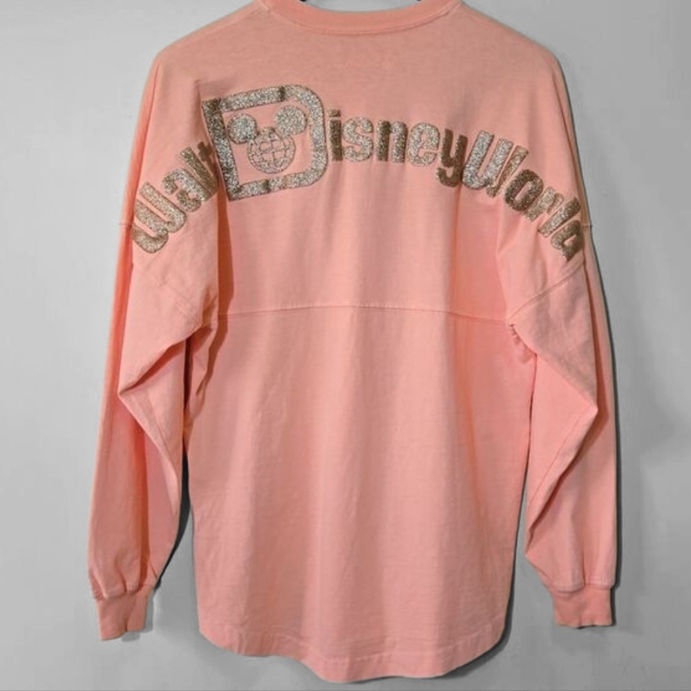 Disney Spirit Jersey Walt Disney World Peach Size XS Oversized Relaxed‎ Fit